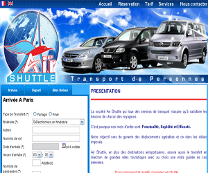 Air Shuttle  - Service de transport de personnes