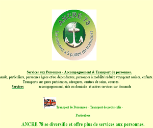 Ancre 78 - Service de transport de personnes