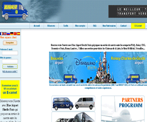 Blue Airport Shuttle Paris - Service de transport de personnes