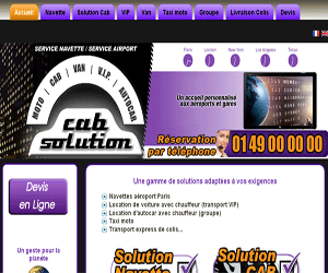 Cab Solution - Service de transport de personnes