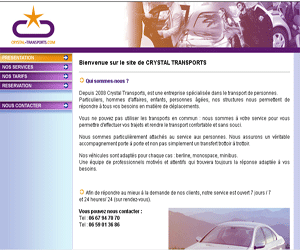 Crystal Transports - Service de transport de personnes