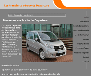 Departure - Service de transport de personnes