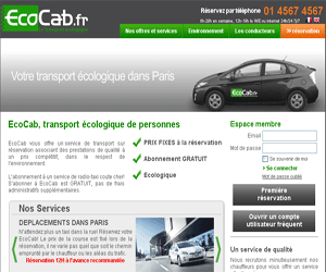 Ecocab - Service de transport de personnes