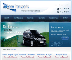 Eden Transports - Service de transport de personnes