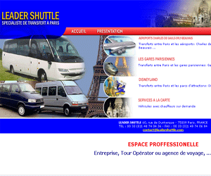 Leader Shuttle - Service de transport de personnes