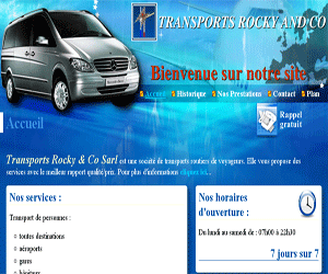 Transports Rocky & Co - Service de transport de personnes