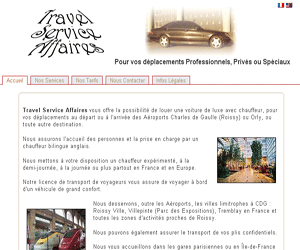 Travel Service Affaires - Service de transport de personnes